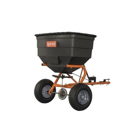 BBQ INNOVATIONS 185 lbs Lawn & Garden Tow Spreader BB1497513